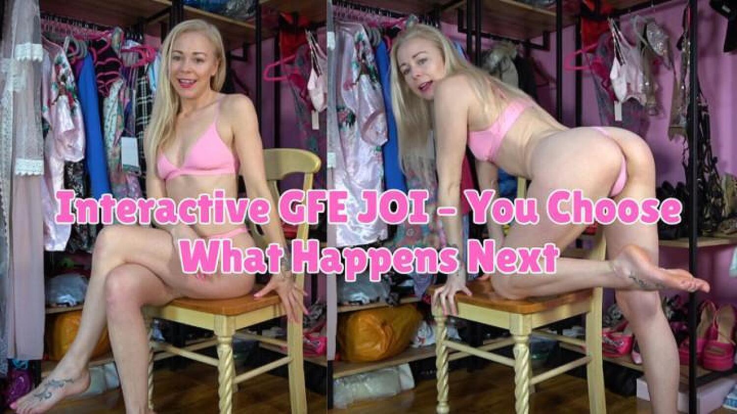 Interactive Gfe JOI You Choose What Happens Next