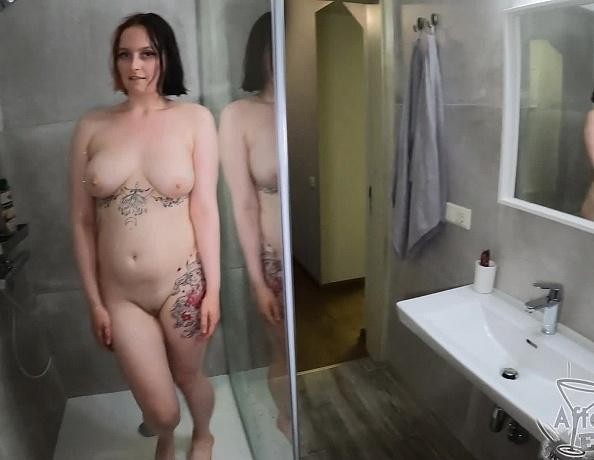 Big Boob Model Diana Between the Scenes POV Blowjob Fucking Mouth Cum Facial Blast