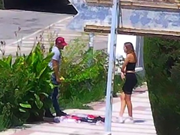 Challenges for Cash. Gala Accepts Fucking a Black Street Vendor. This Beauty Has No Limits