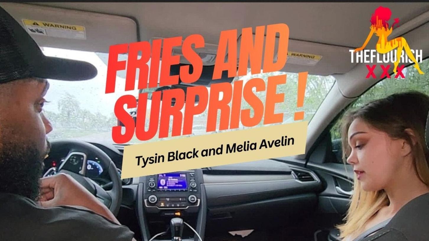 Fries And Surprise: Melia Avelin And Tysin Black