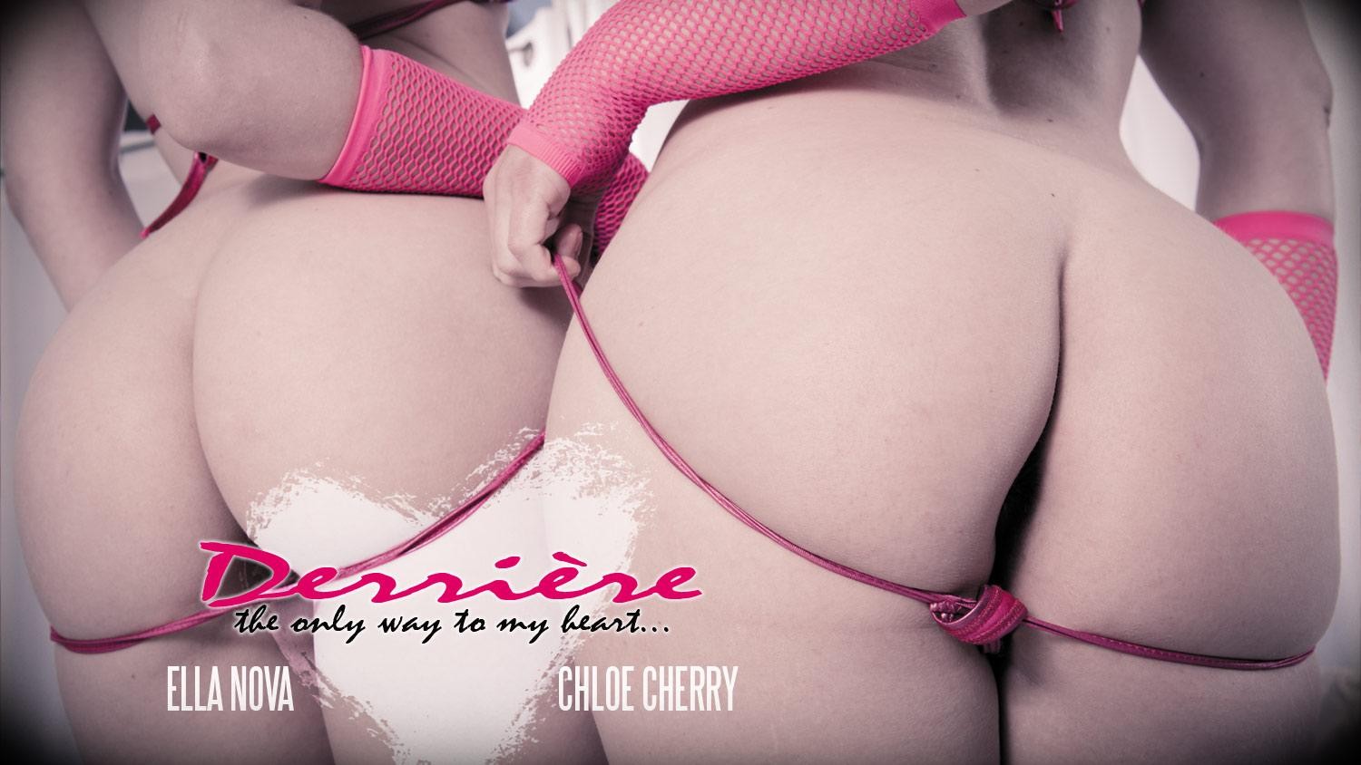 Derriere: Ella Nova and Chloe Cherry