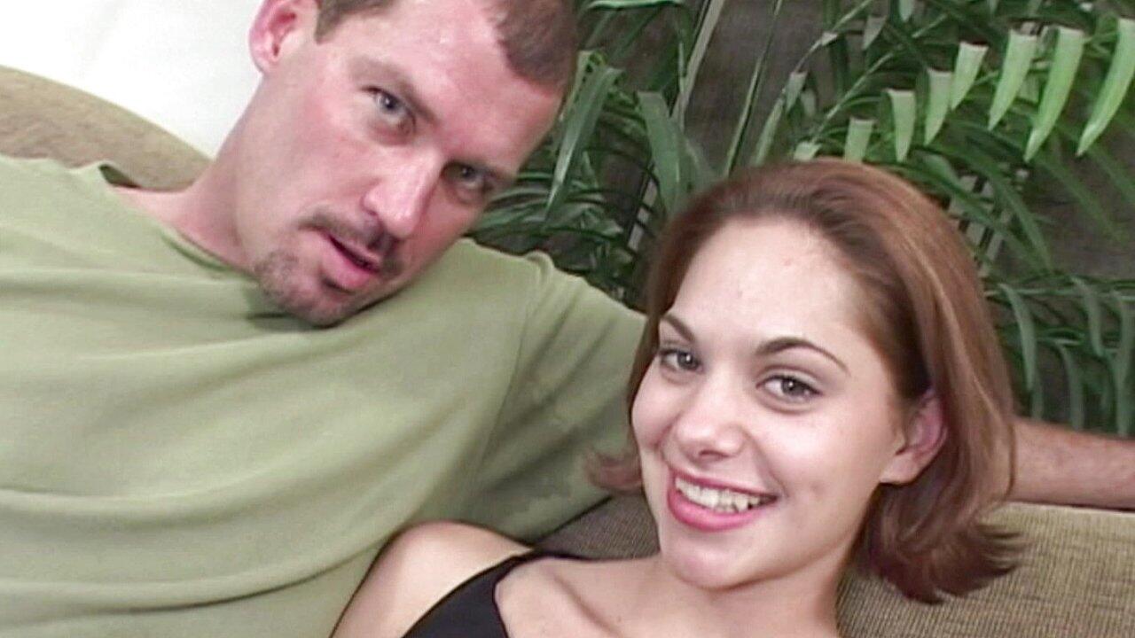 Desert Rose Swallows the Cum After Getting Screwed Hard on the Couch