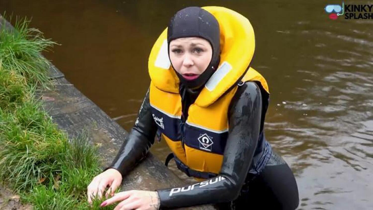 Lifejacket & Cosy Wetsuit Saves Lucy From River Disaster