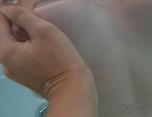 Underwater Jacuzzi Dildoing POV with Layla