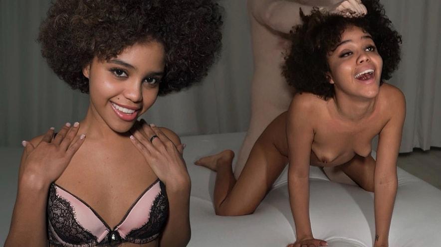 Selva Lapiedra: Petite Ebony Teen Loves It Rough