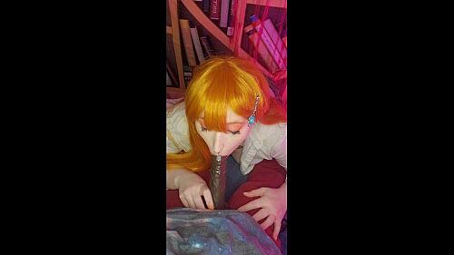 School Girl Cosplay Blowjob