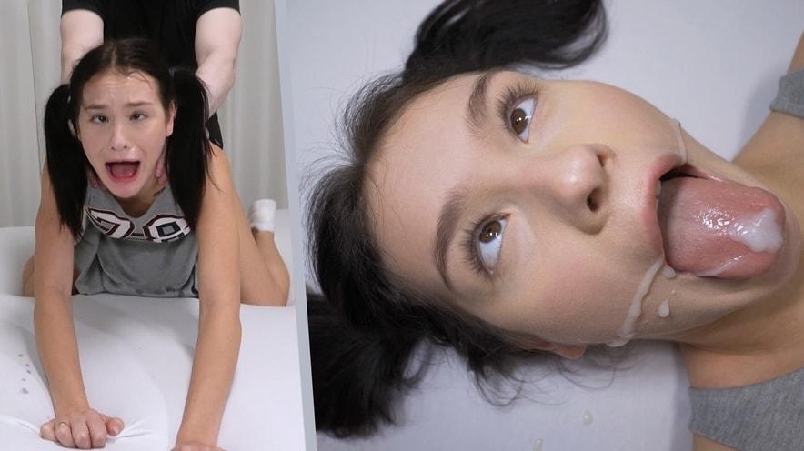 Gorgeous 18 Yo College Teen Matty Used By Her Ruthless Landlord - Cum Dumpster Life
