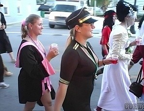 Fantasy Fest Hot Girls at Key West Street Festival Home Video