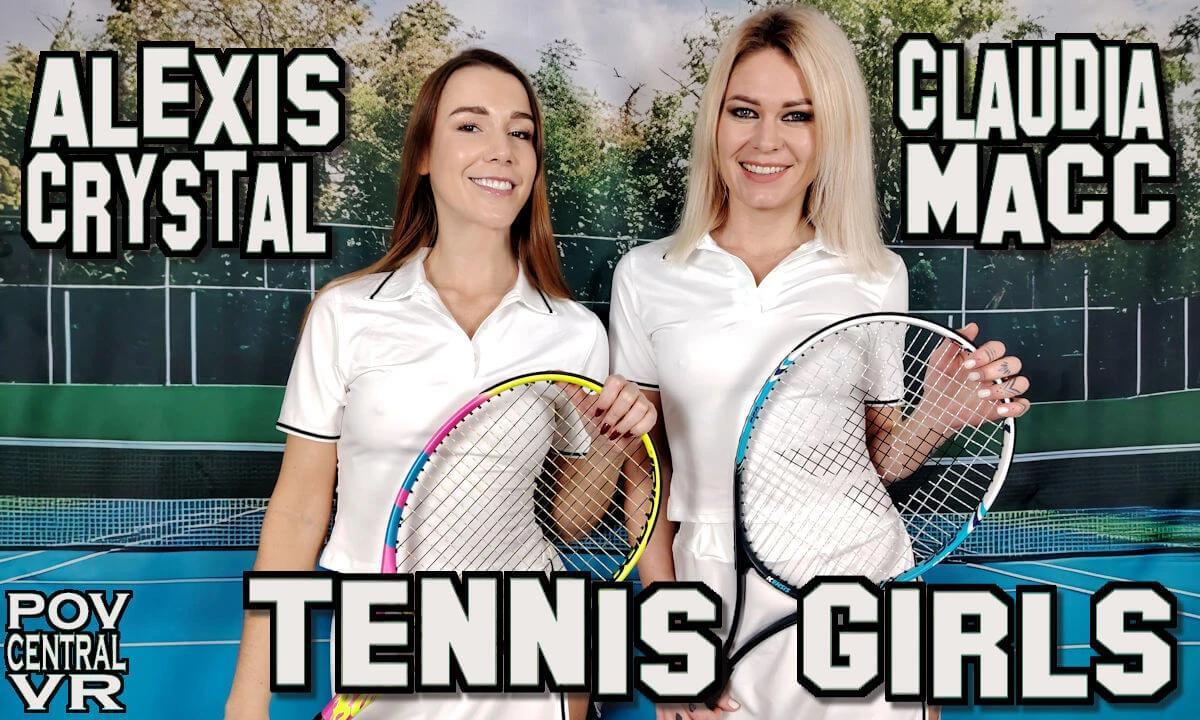 Alexis Crystal And Claudia Macc: Tennis Girls