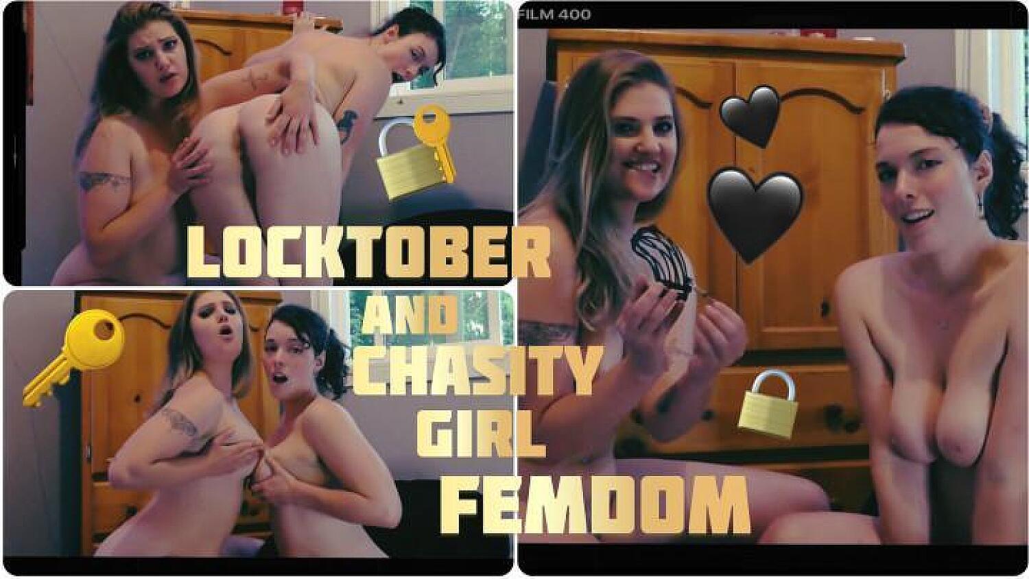 Locktober And Chasity Girl Femdom Ft. Tiggerrosey