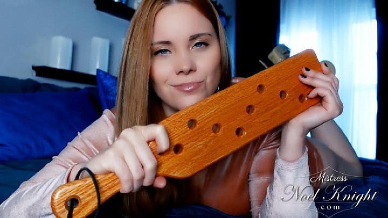 Scolded And Paddled For Jerking