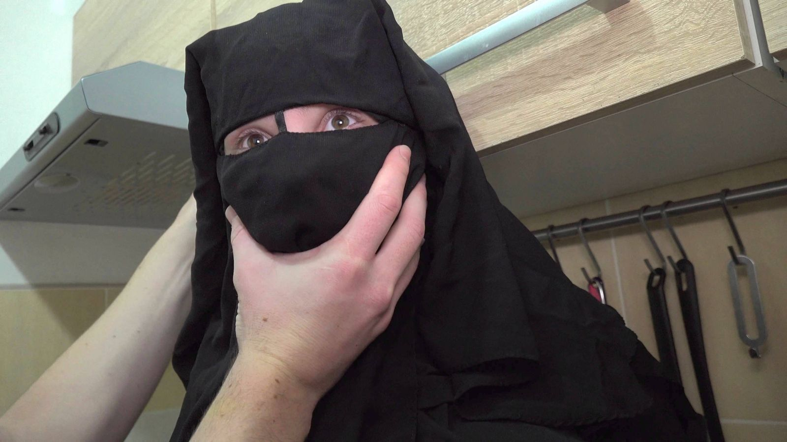 Hairy Muslim Wife Was Punished By Hard Sex