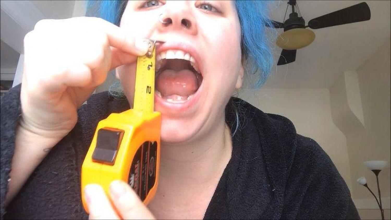 Quickie Measuring My Mouth For You