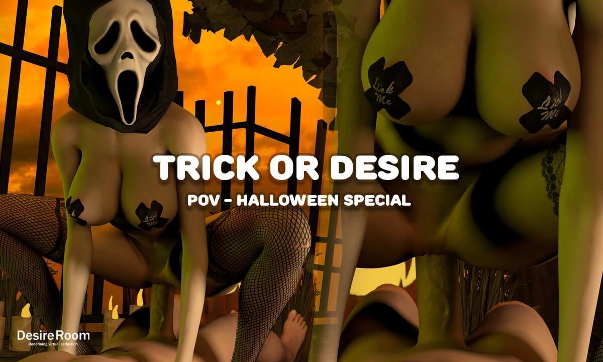 Trick Or Desire - Halloween Special Cowgirl POV