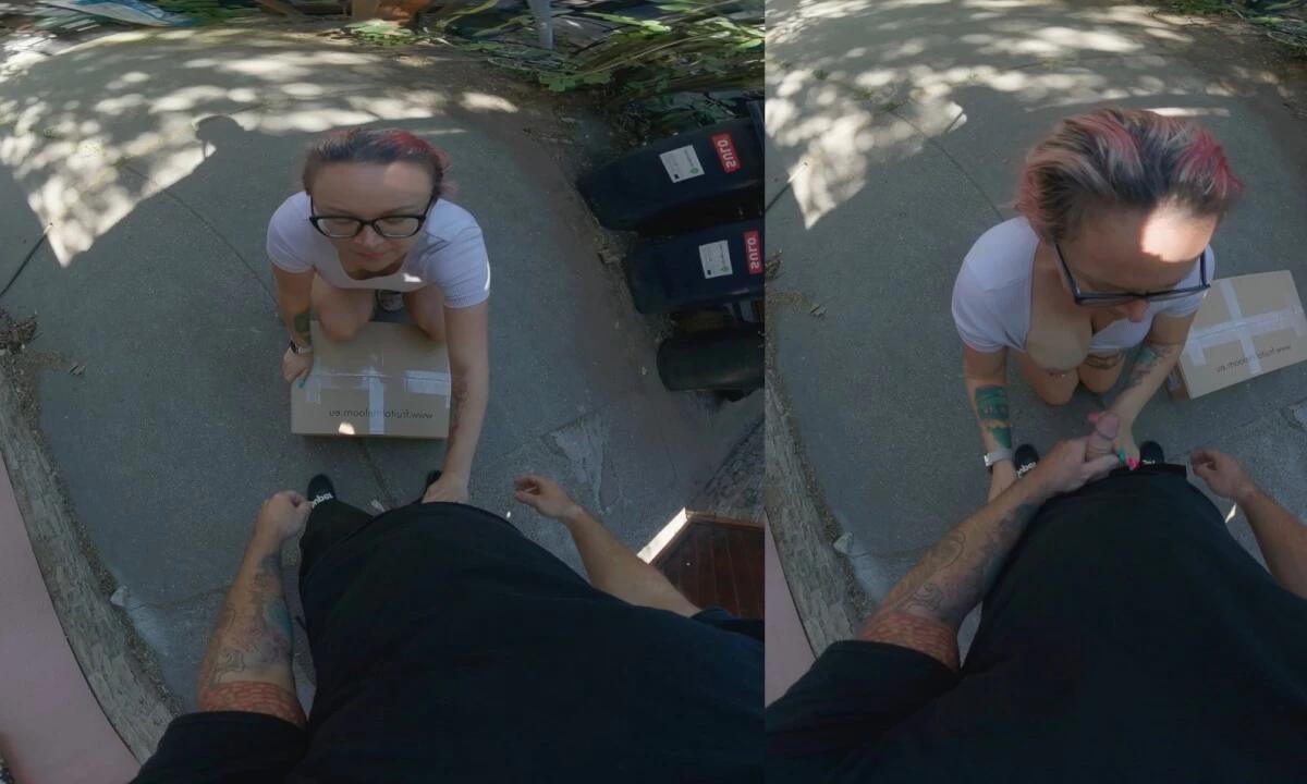 The Delivery Guy Just Showed Up... With A Package. Not The Only Thing He Delivered, Though