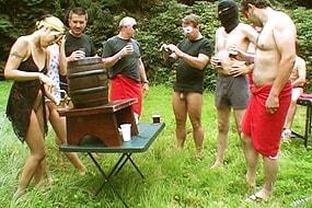 Outdoor Gangbang Party