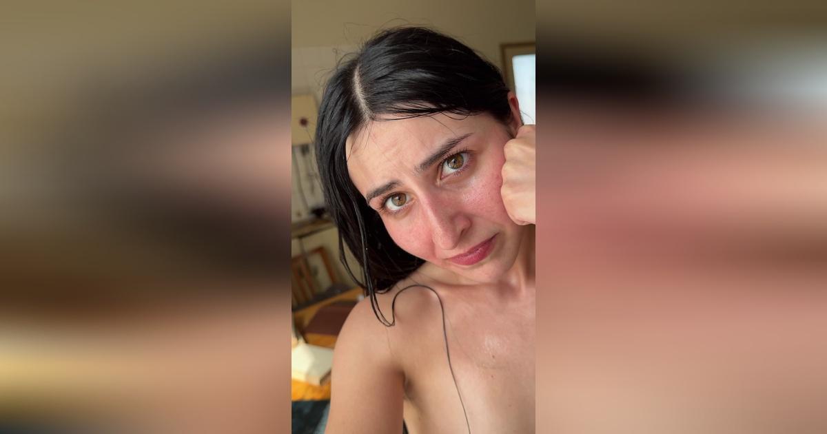 Selfie Fetish 28: Wet Hair, Naked Kitchen, Piss Brain All Over My Face