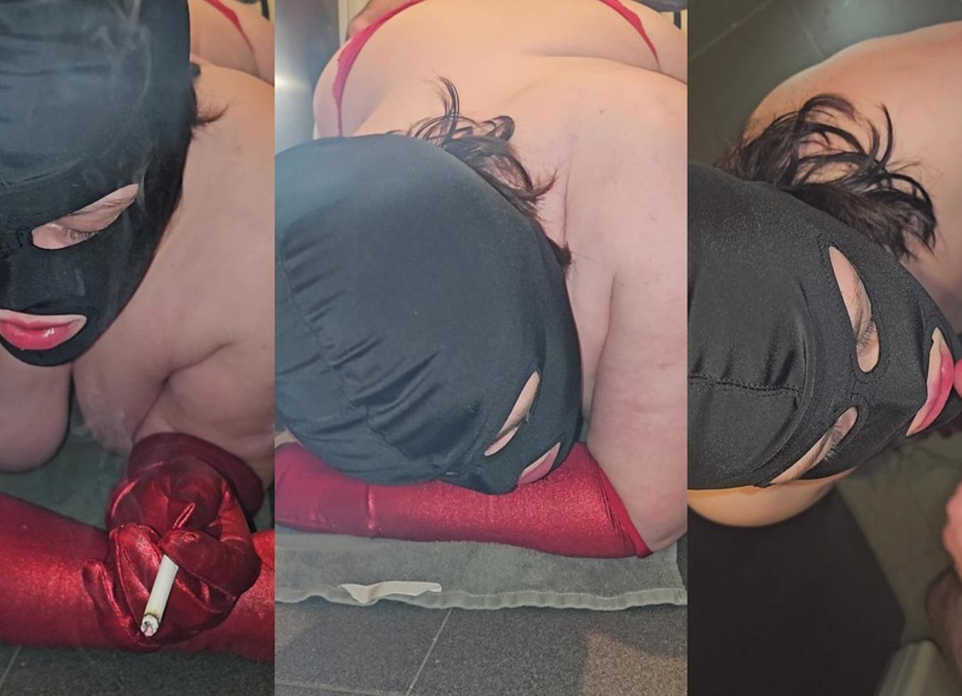 BBW Big Tit Fat Ass Smoking Wife Given To Husbands Employee For Fucking