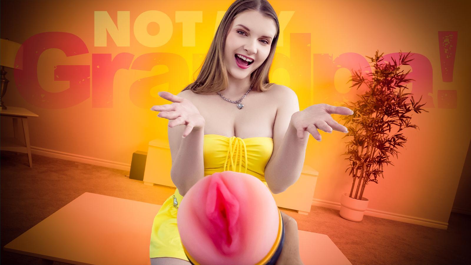 You're Huge, Step-Grandpa! Would You Like To Fuck A Young Pussy One Last Time?