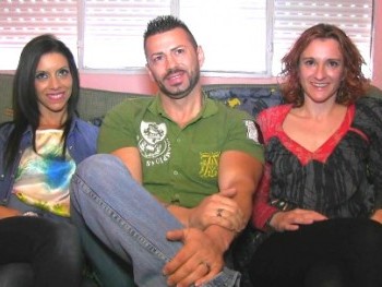 He Picks Up Two Girls That Are Girlfriends, Fucks 'Em Separately and Convince Them to Do a Threesome
