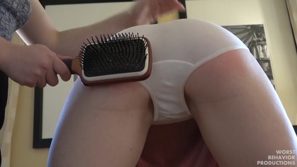 Boss Gives Wet Panty and Penalty Swats Part One