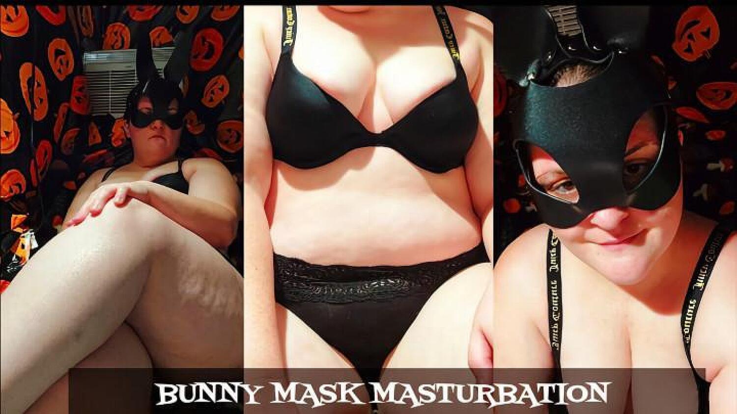 Bunny Mask Masturbation