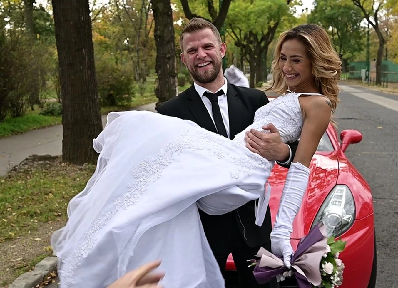 Almost Married Veronica Leal Cheats at the Alter Before Taking a DP Slamming Gp 2563