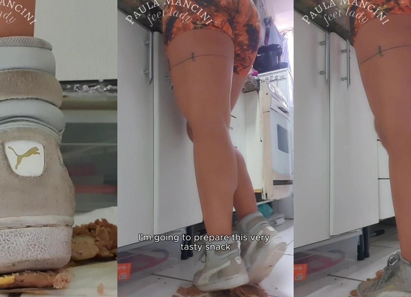 Sneakers Crush Food