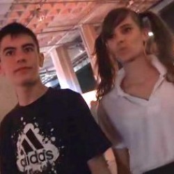Polvo Fustrado En El Salon Erotico De Valencia. Los Nervios Pueden Con Nuestra Actores Debutantes, Jordi El Nino Polla y Ainara La Colegiala