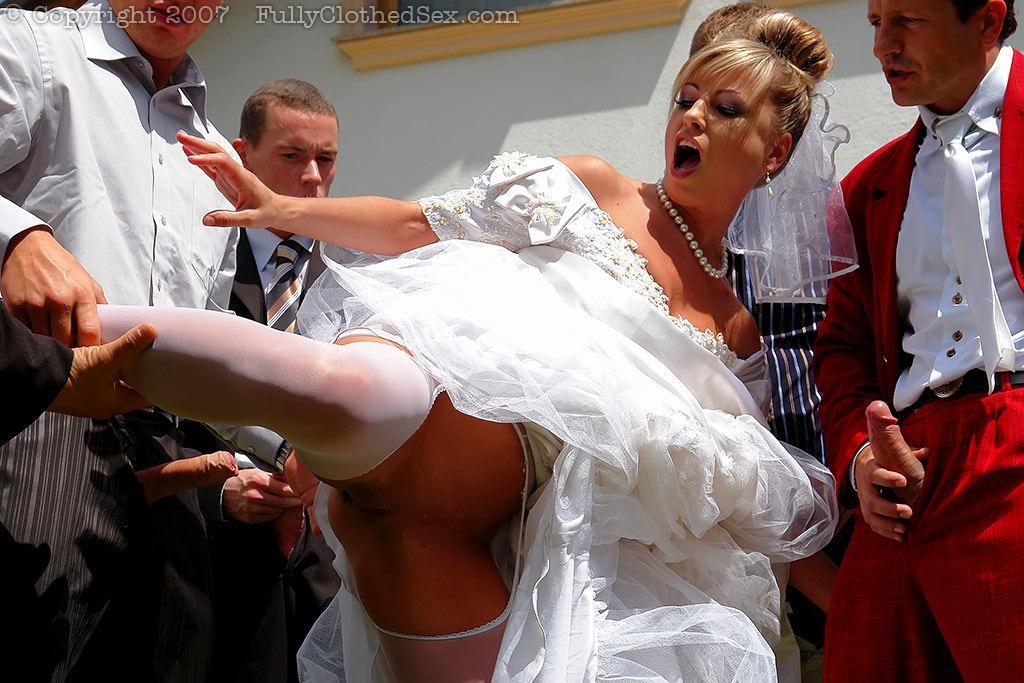 You May Now Gangbang the Bride!