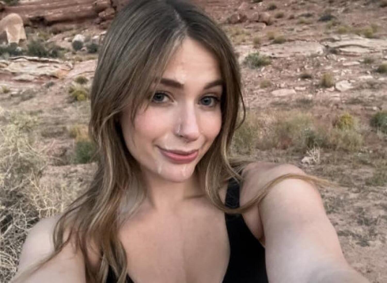 Grinding, Stroking, And Sucking For A Facial At The Campsite