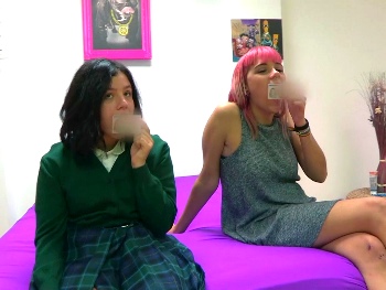 Two 18Yo Babes Looking for a Cock to Teach Them: Alba and Vivi, There's a First Time for Everything!