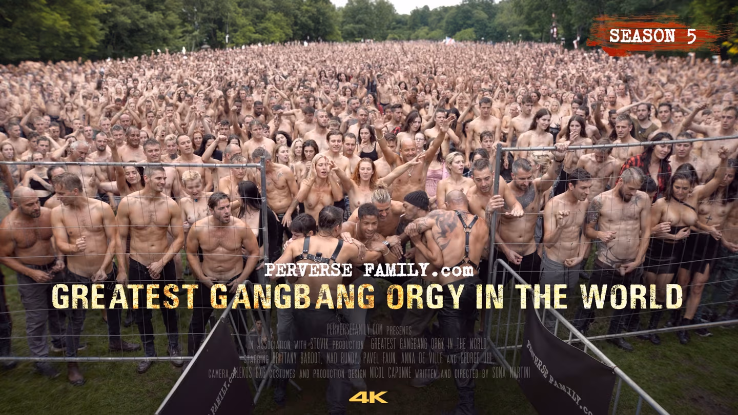 Greatest Gangbang orgy in the World
