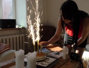 Selena 20 Th Birthday Blowjob Her Big Tits Get My Cum Fountain Notateen Anymore