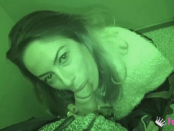 Lucia Gets on Her Knees So She Can Eat Jordi's Dick When They Come Back After Partying