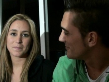 Cintia, a Posh Girl From Sevilla, Came to Have a Few Drinks to the Club And... Ended Up Fucking Two of the Guys