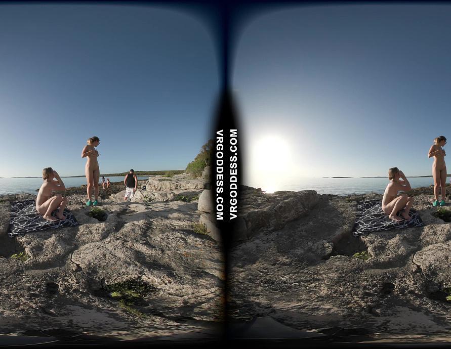 Voyeur Nude Beach Yoga On Vacation In Italy With Luana And Babyhunters
