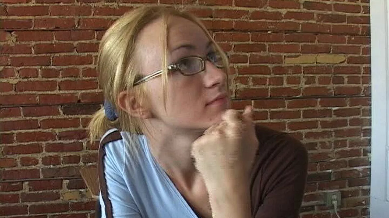Jacqueline Fucking in the Classroom with Her Glasses