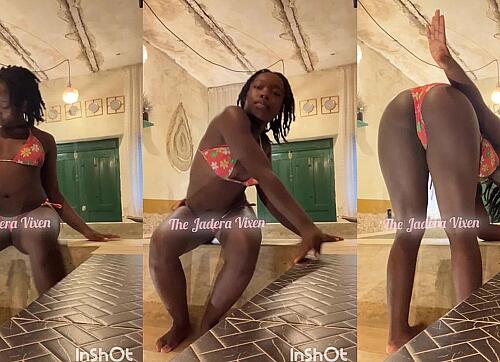 Teasing Myself In Public Pool