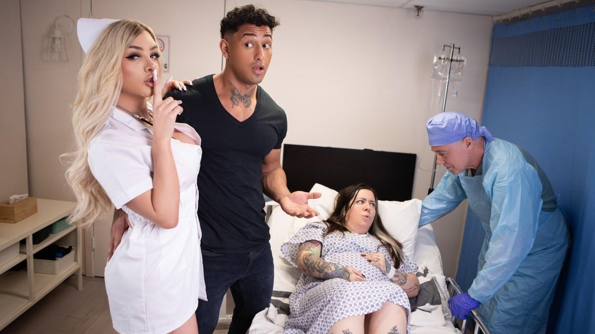Horny Nurse Wants Some Dilf