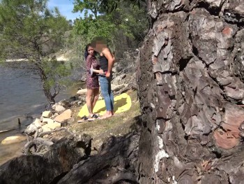 Noa Wants to Bang a Rookie She's Meeting at the San Juan Lake and Asks Us to Film It
