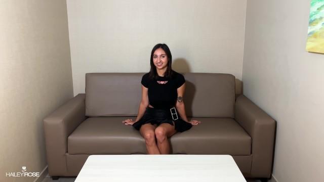 Casting Couch Audition For Hailey Rose Music Video (Ig: @Haileyrosefcks)