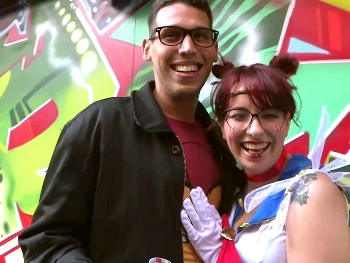 Eva: Nerdy Gamer Girl, Her Heroin Is Sailor Moon. Nerdbusters Cruising for Nerds in Comic Book Stores :-)