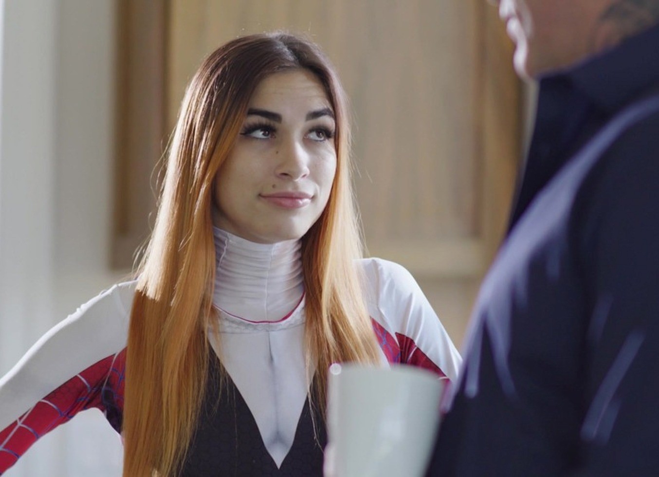 Delilah Day Seduces Stepdad with Cosplay