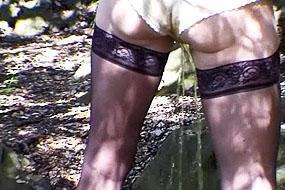 Piss Pants Behind Ruins