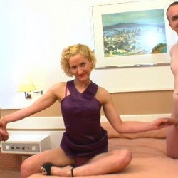 Ana Kournikova, Executive and English Teacher, Eats Up El Nino Polla and Tomy