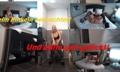Beim Pinkeln Beobachtet Und Dann Geil Gefickt!