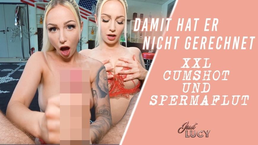 Damit Hat Er Nicht Gerechnet - Xxl Cumshot Und Spermaflut