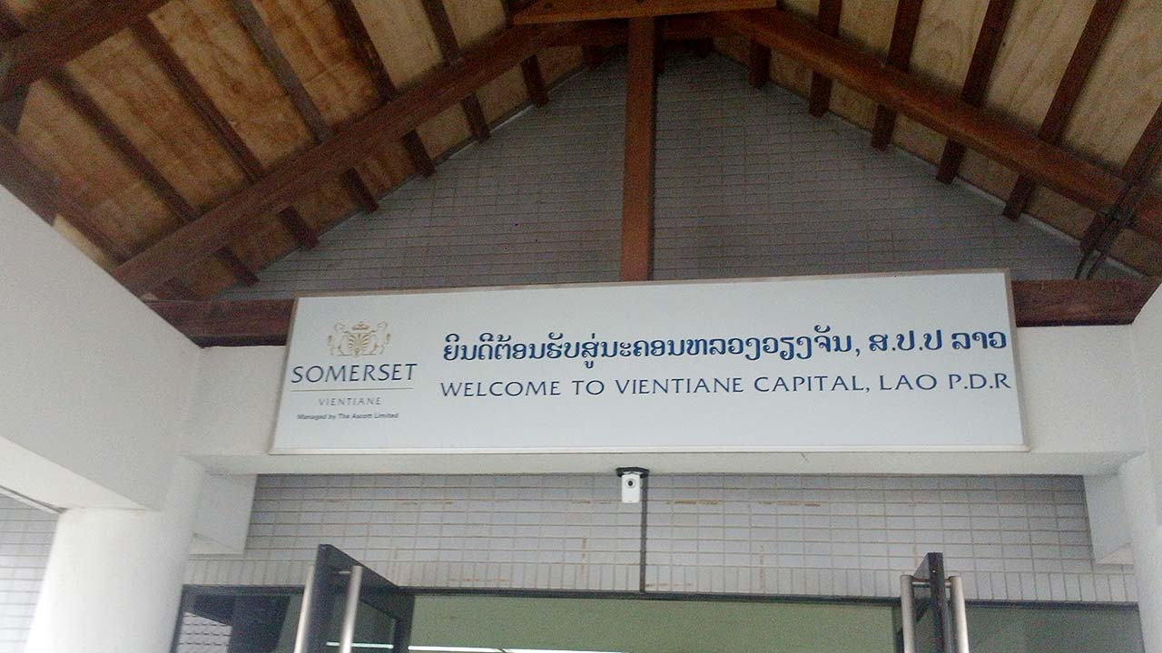 Arriving in Laos