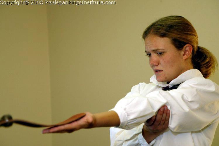 Jennifer Gets Her Hands and Bottom Spanked (A)